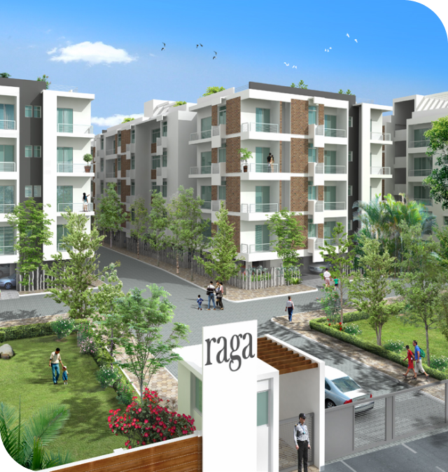 The launch of Raga, the Group’s first residential project in Oragadam, Chennai