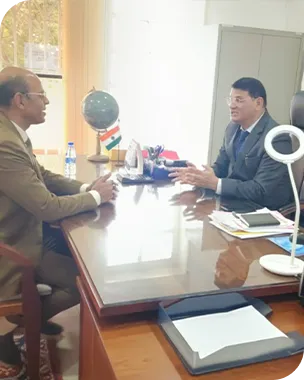 نجح في قيادة وفد أعمال إلى جمهورية الكونغو (ROC) وجمهورية الكونغو الديمقراطية (DRC)، إلى جانب شركات هندية أخرى