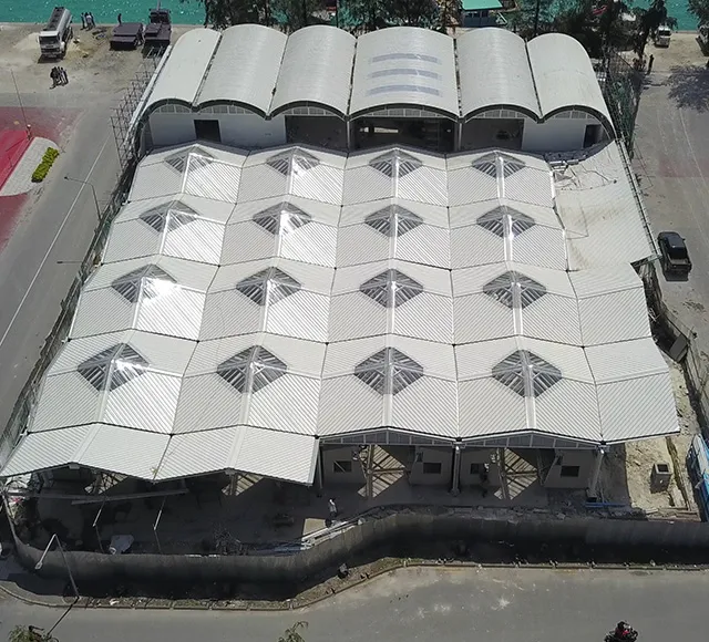 إنشاء ساحة طعام في هولهومالي