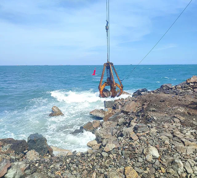 تعديل مدخل ميناء تشيدامبارانار