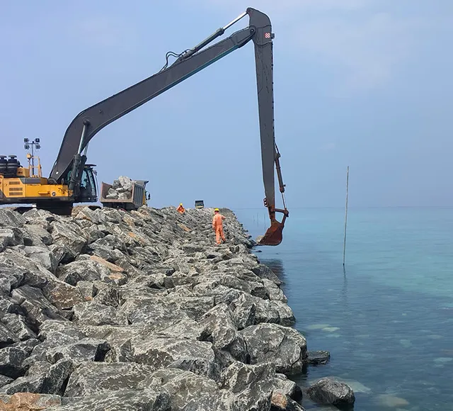 ميناء في جزر المالديف